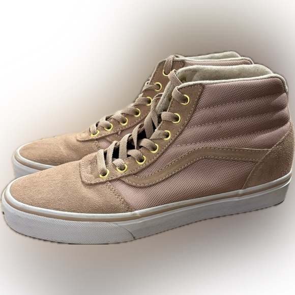 Vans Women’s Dusty Rose High-Top Sneakers - Picture 3 of 3